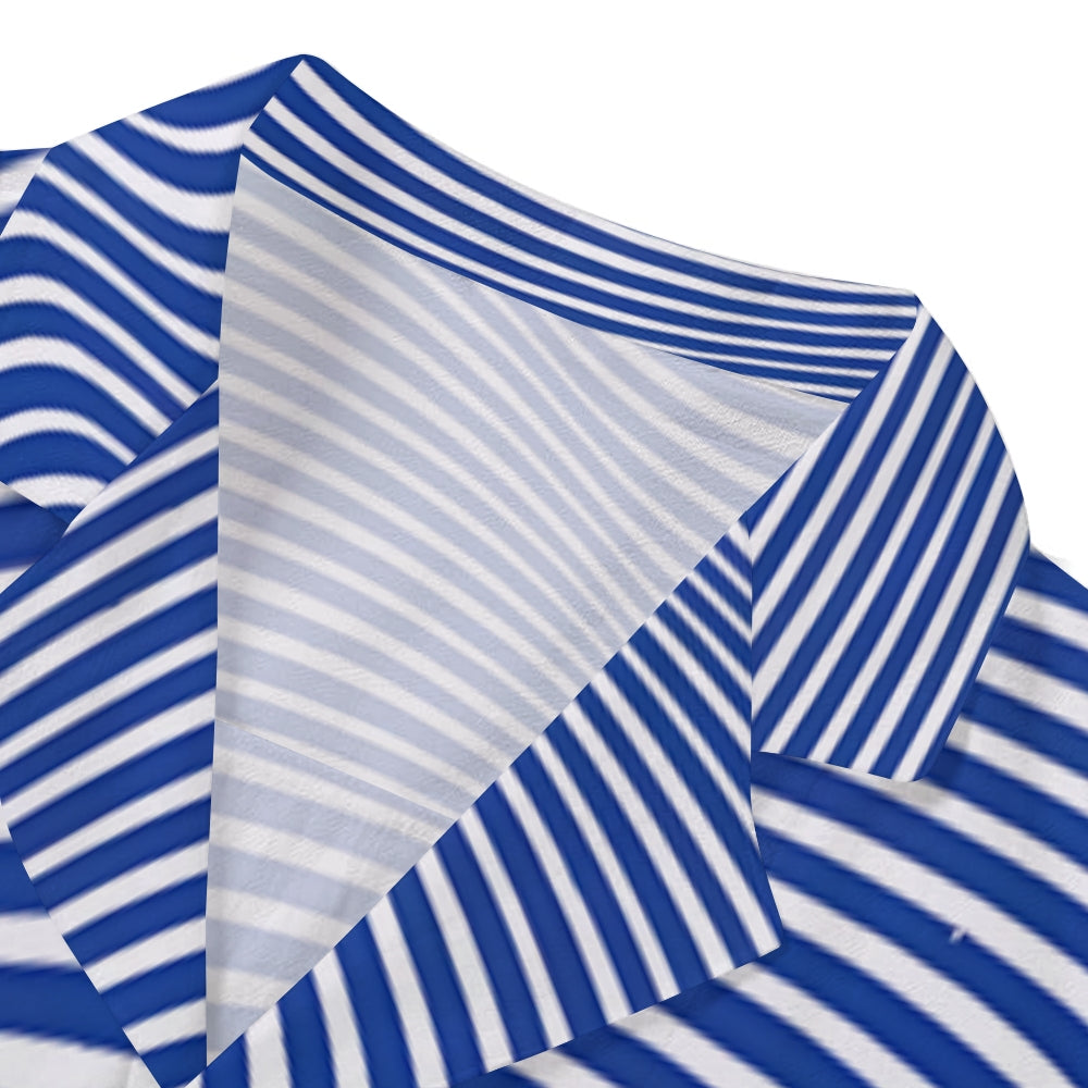 Wave Japanese Style Camp Shirt