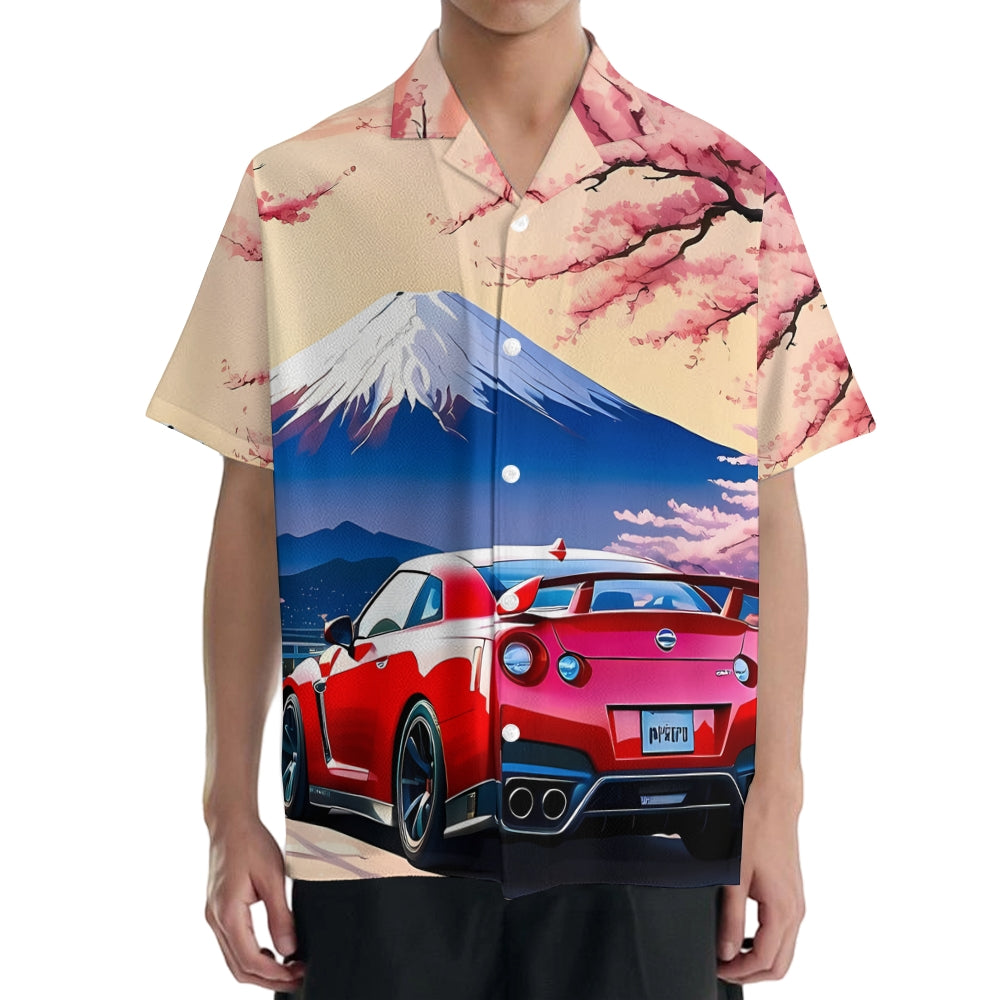 Fuji Mount Japanese Style Camp Shirt