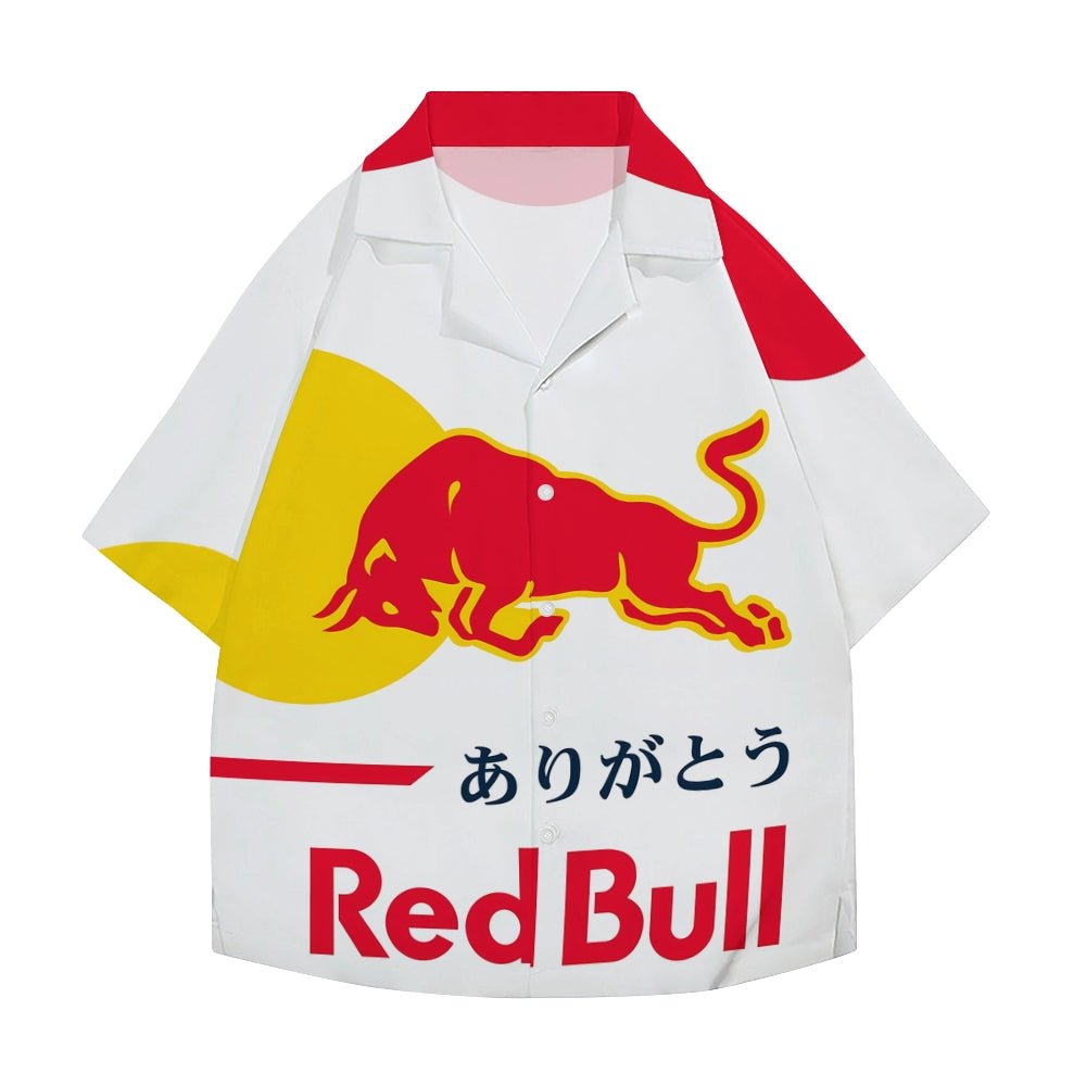 Red Bull Japanese Style Camp Shirt