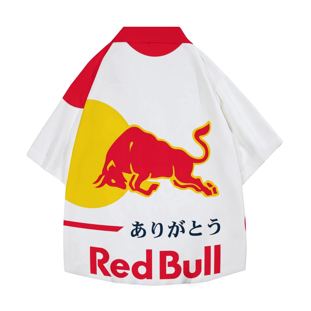 Red Bull Japanese Style Camp Shirt
