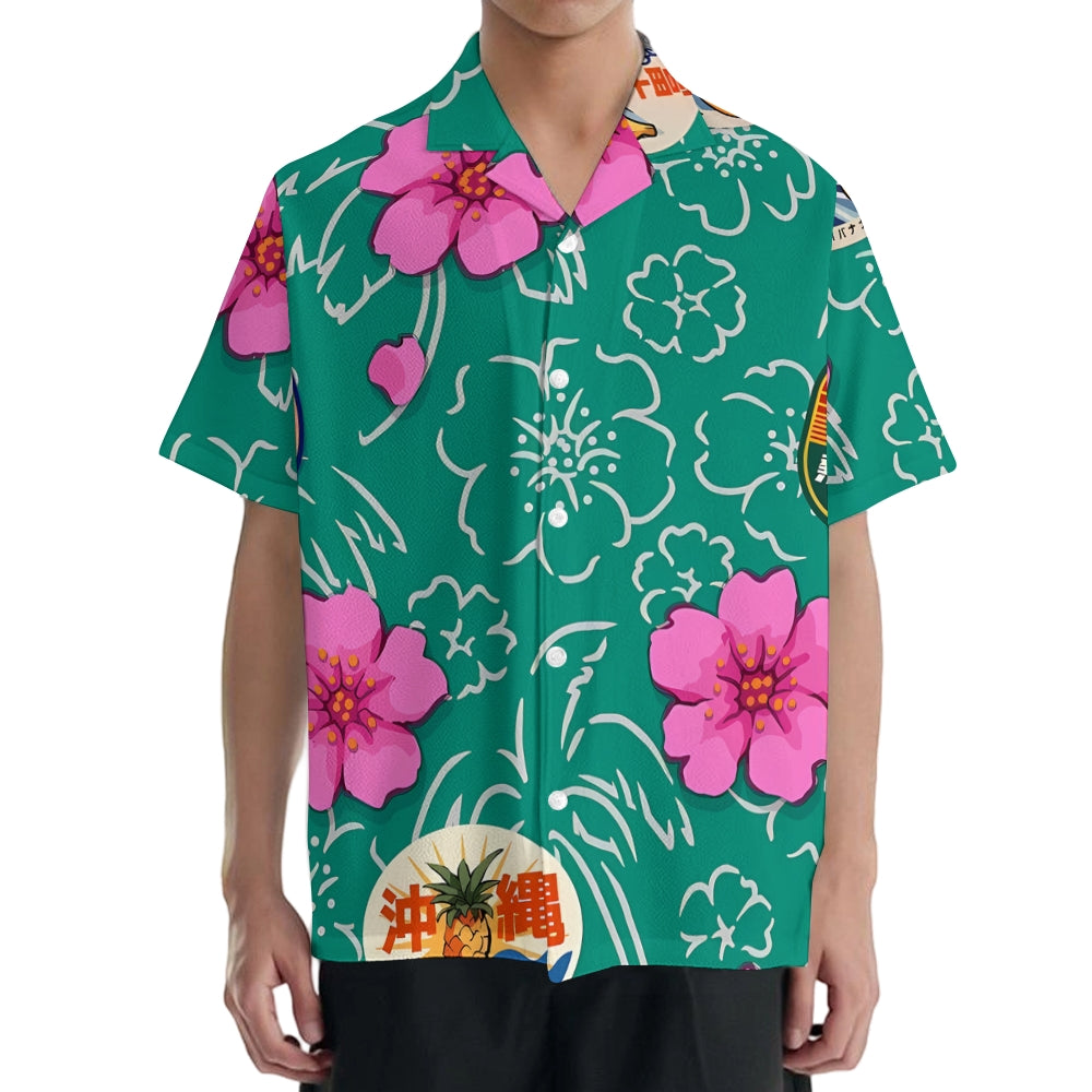 Okinawa Aloha Japanese Style Camp Shirt
