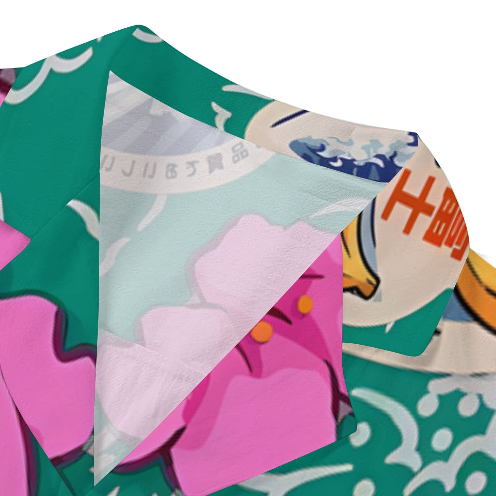 Okinawa Aloha Japanese Style Camp Shirt