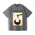 Chicken Ramen Vintage Wash Japanese Design T-Shirt