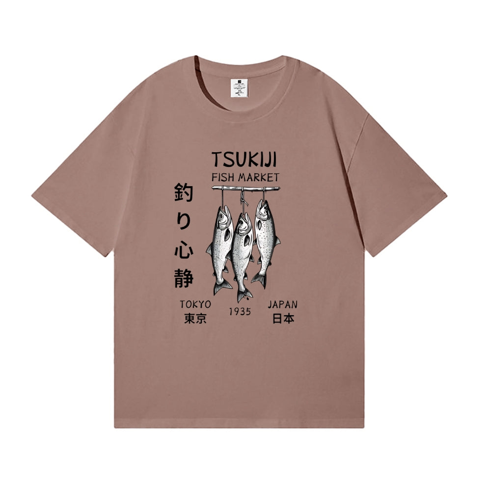 Tsukiji Fish Market Japanese Style Classic Tee