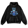 Kpop Demon Tiger Vintage Washed Thick Cotton Hoodie