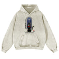 Ghibli Kiki Christmas Vintage Washed Thick Cotton Hoodie