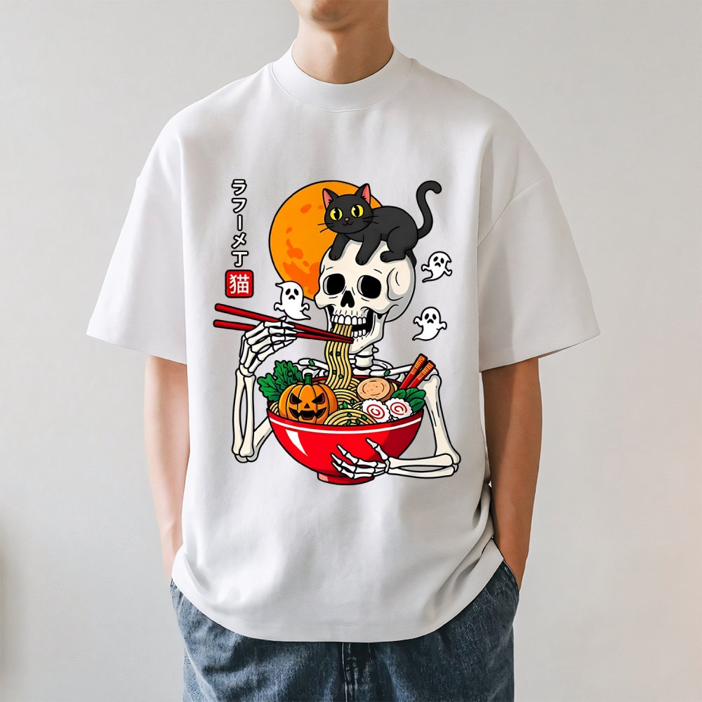 Skeleton Ramen Japanese Style Classic Tee