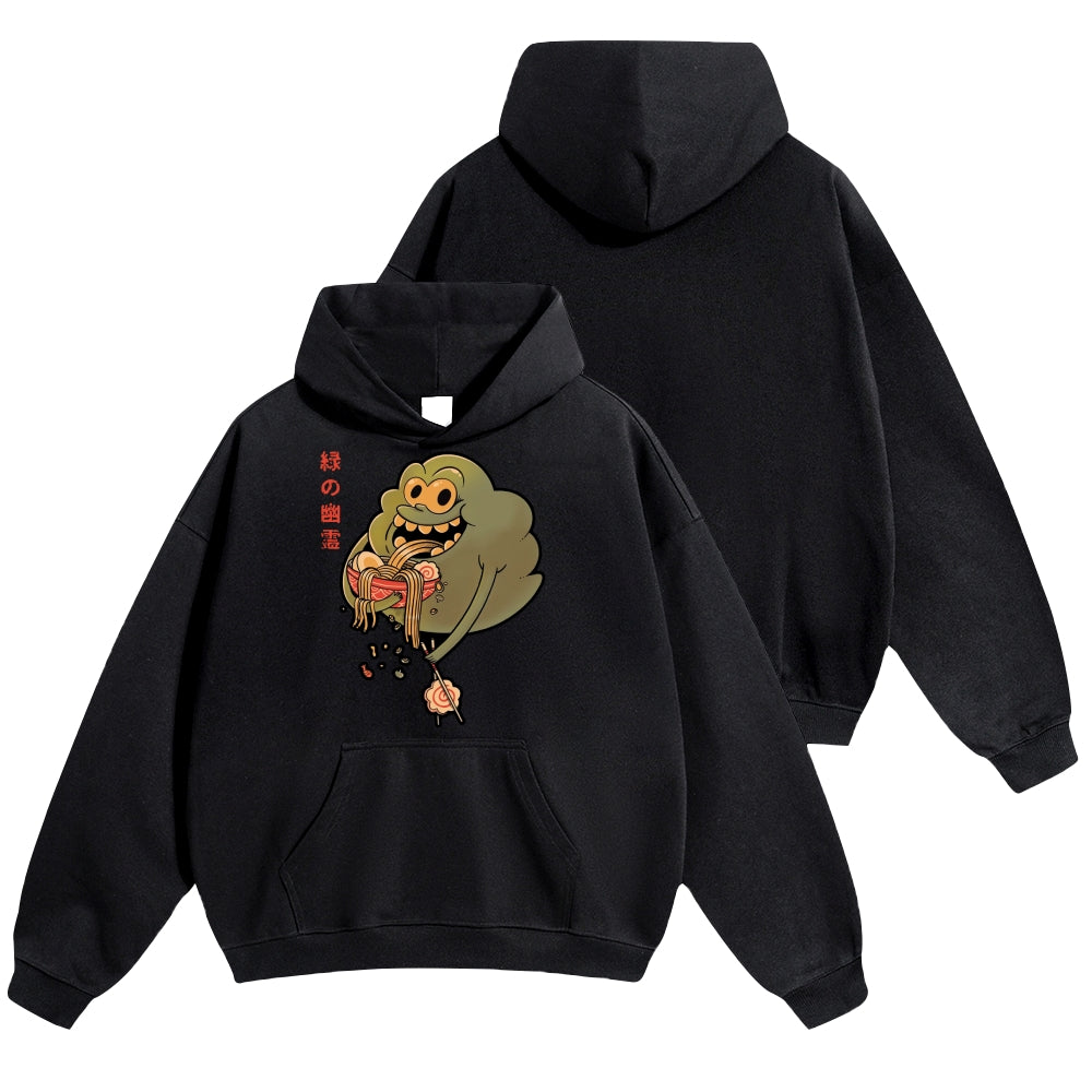 Yokai Ramen Vintage Cotton Hoodie