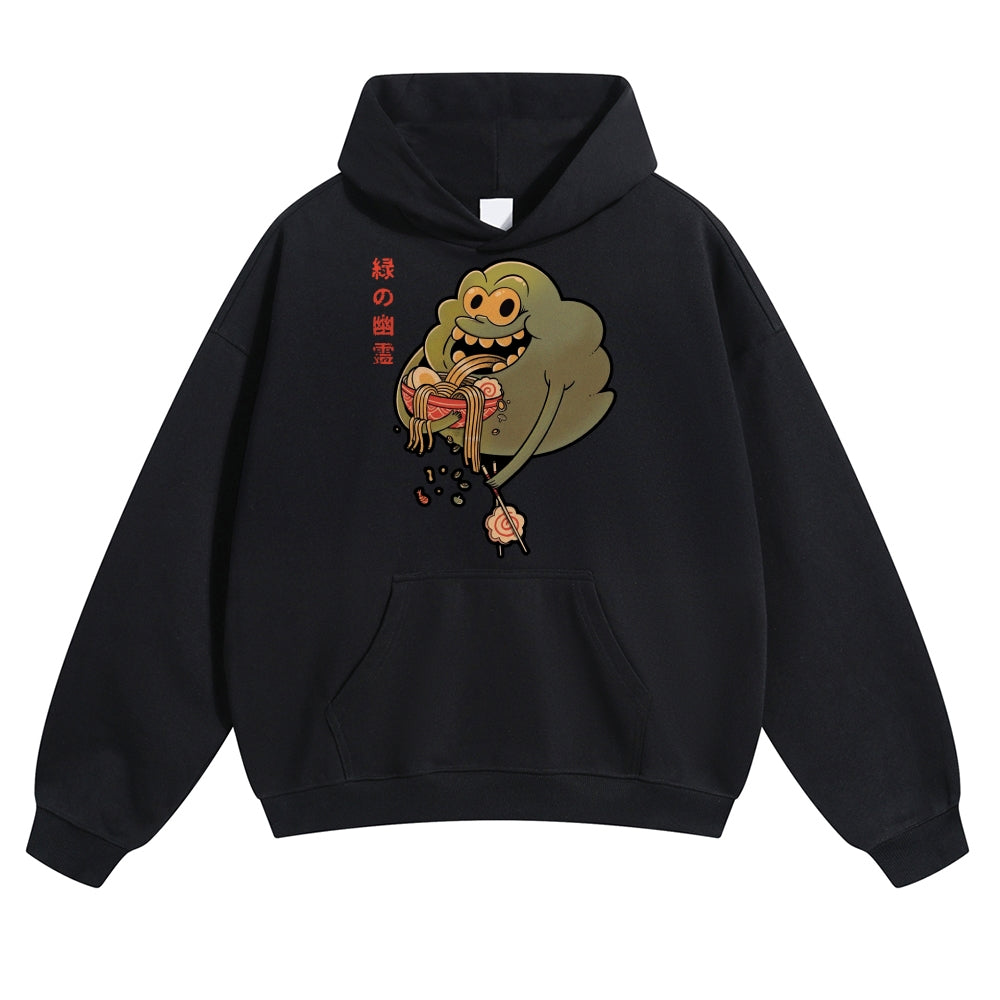 Yokai Ramen Vintage Cotton Hoodie