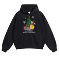 Ghibli Merry Christmas Tree Totoro Vintage Cotton Hoodie