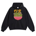 Frog Ramen Vintage Cotton Hoodie
