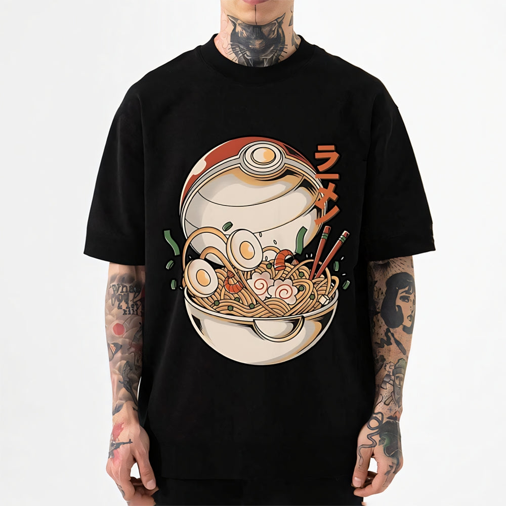 Ramen Ball Japanese Style Classic Tee
