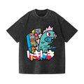 TD Kaiju Vintage Wash Japanese Design T-Shirt