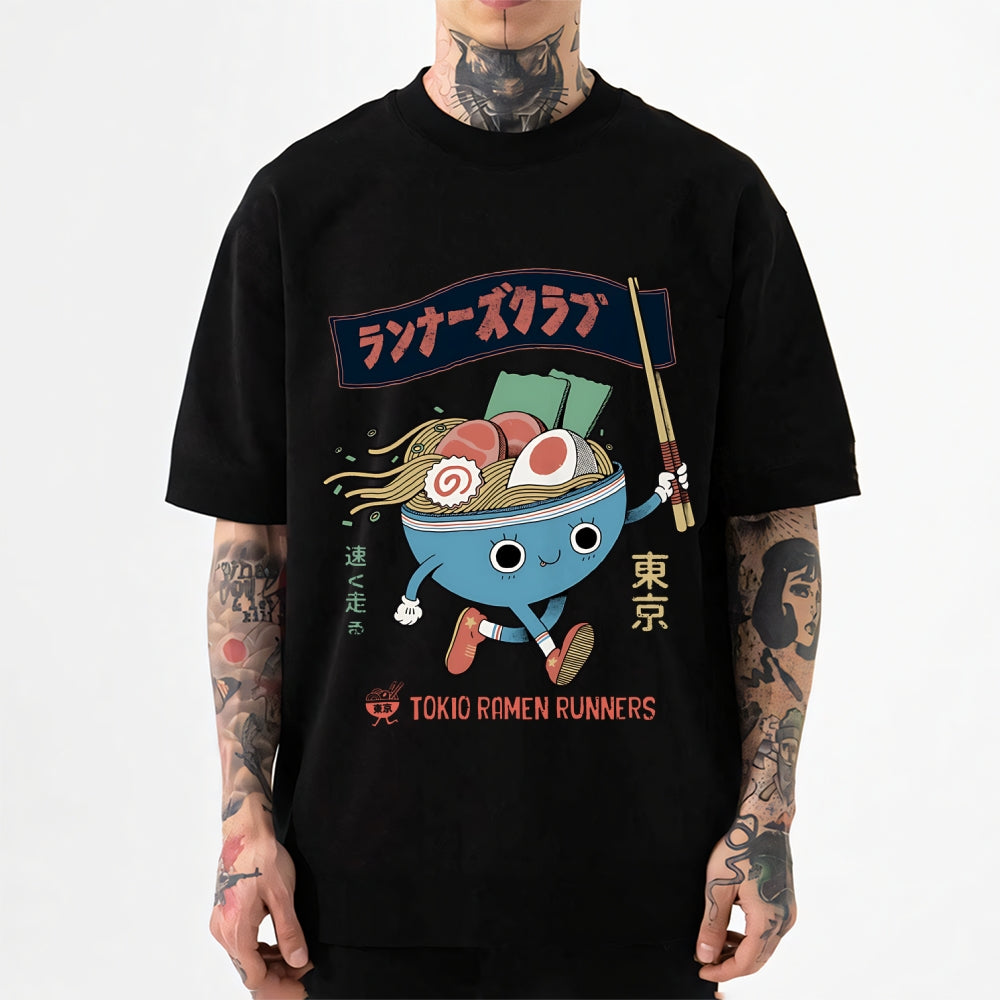 Tokyo Ramen Runners Japanese Style Classic Tee