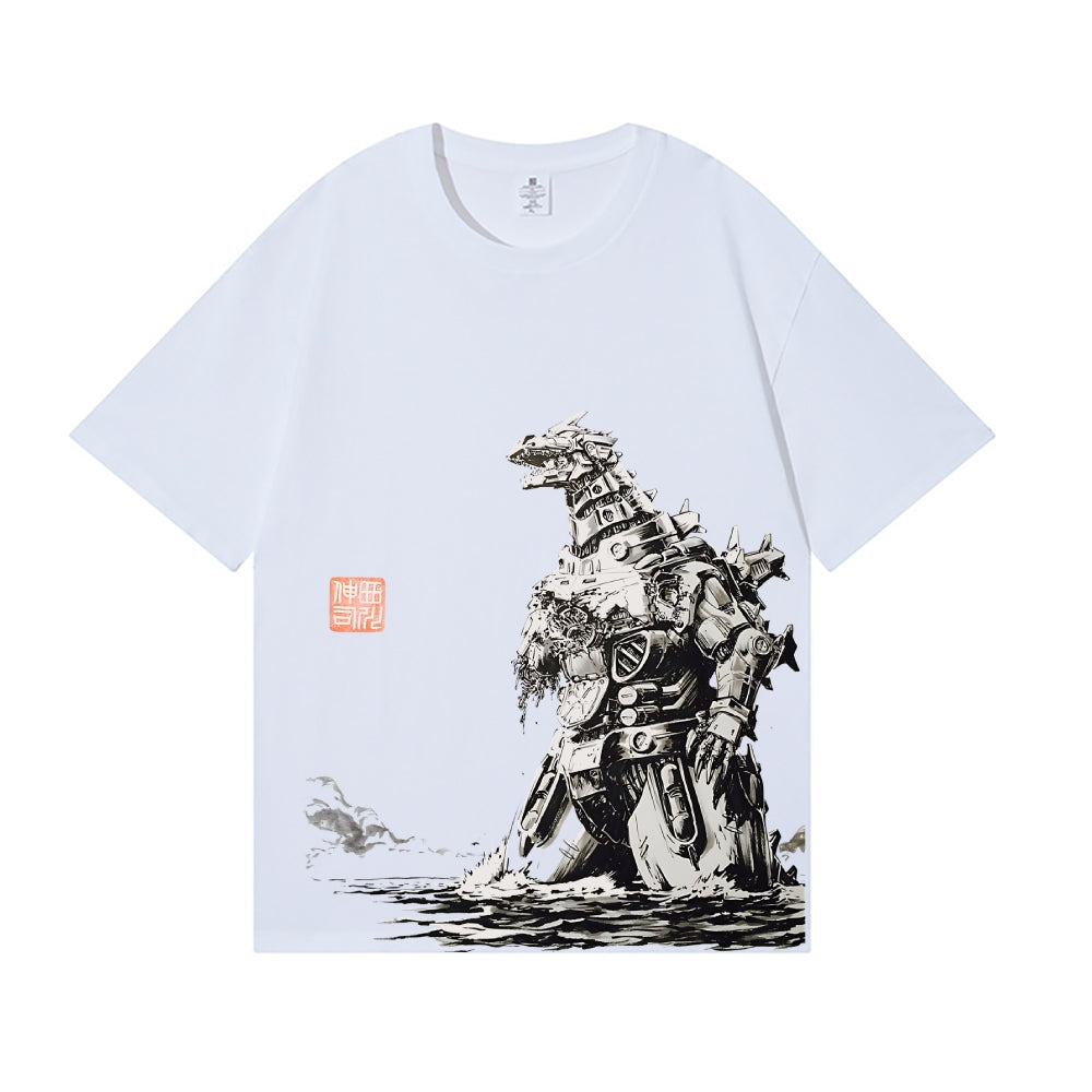 Mecha Kaiju Japanese Style Classic Tee