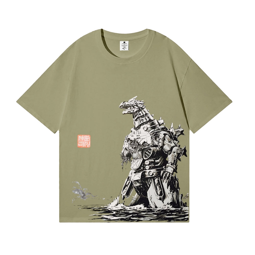 Mecha Kaiju Japanese Style Classic Tee
