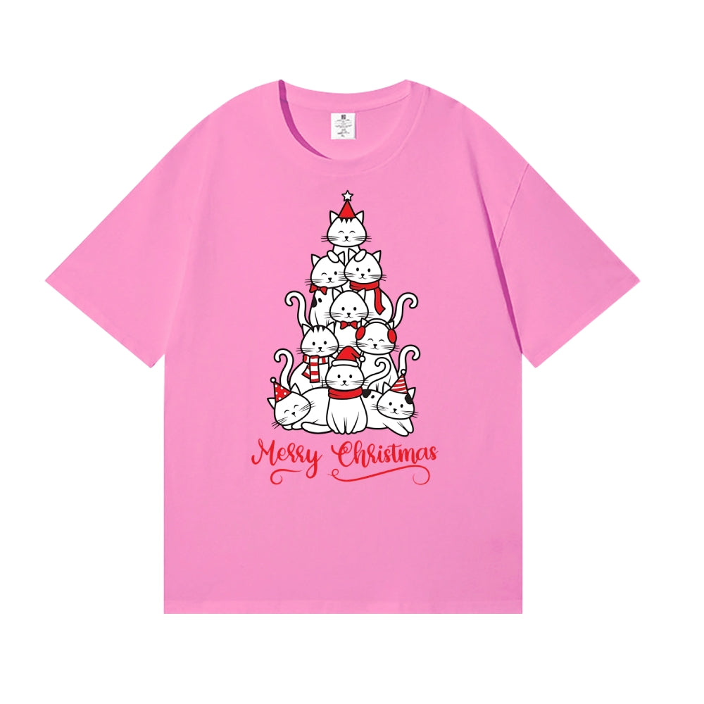 Merry Christmas cat tree Japanese Style Classic Tee