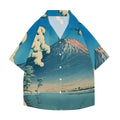 Fuji Mount Japanese Style Camp Shirt