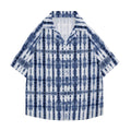 Ink Texture Japanese Style Camp Shirt
