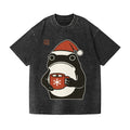 Christmas Matsumoto Hoji Inspired Vintage Wash Japanese Design T-Shirt