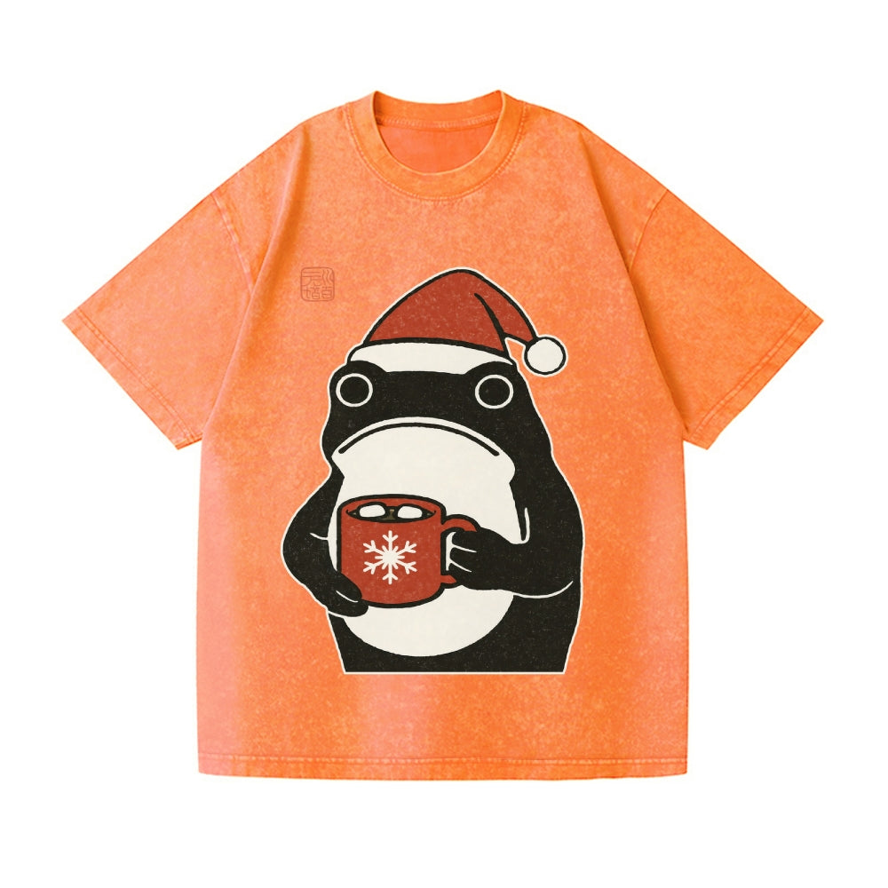 Christmas Matsumoto Hoji Inspired Vintage Wash Japanese Design T-Shirt