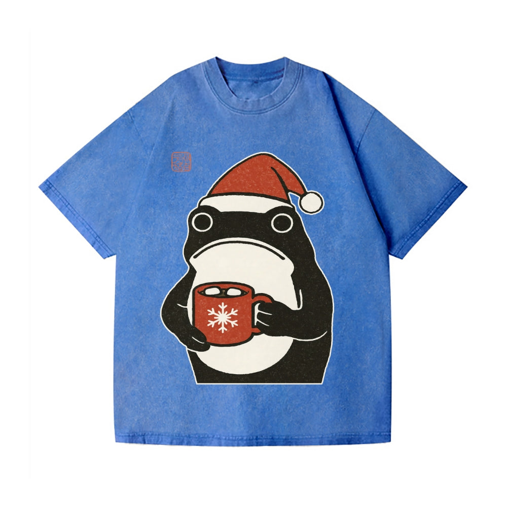 Christmas Matsumoto Hoji Inspired Vintage Wash Japanese Design T-Shirt