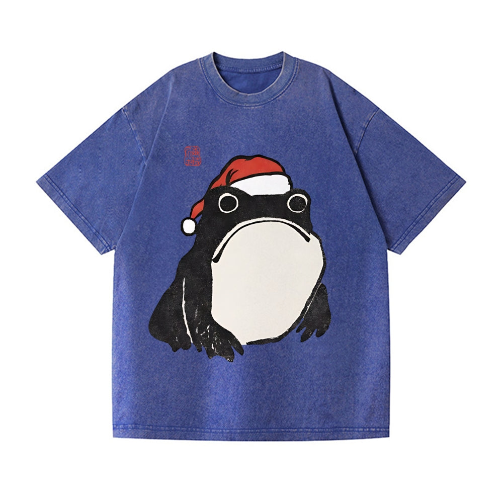 Christmas Matsumoto Hoji Inspired Vintage Wash Japanese Design T-Shirt