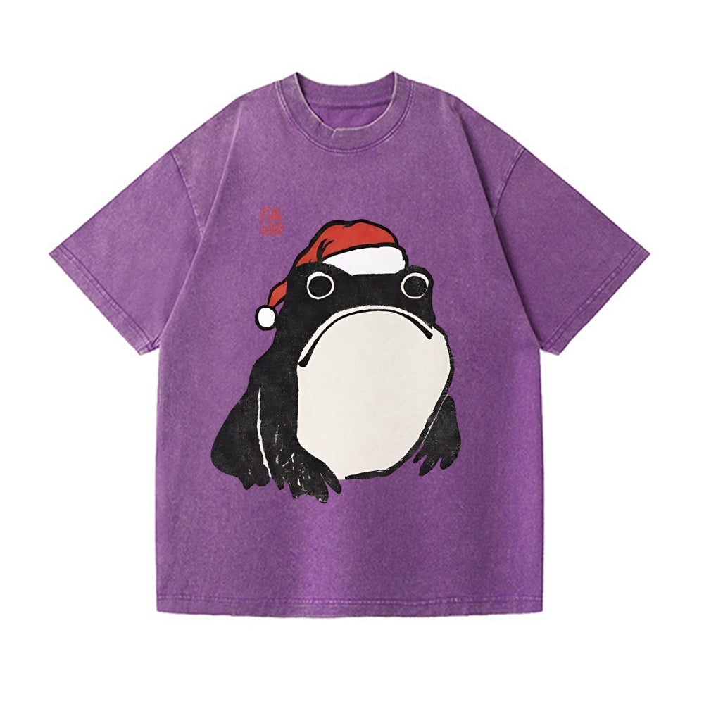 Christmas Matsumoto Hoji Inspired Vintage Wash Japanese Design T-Shirt