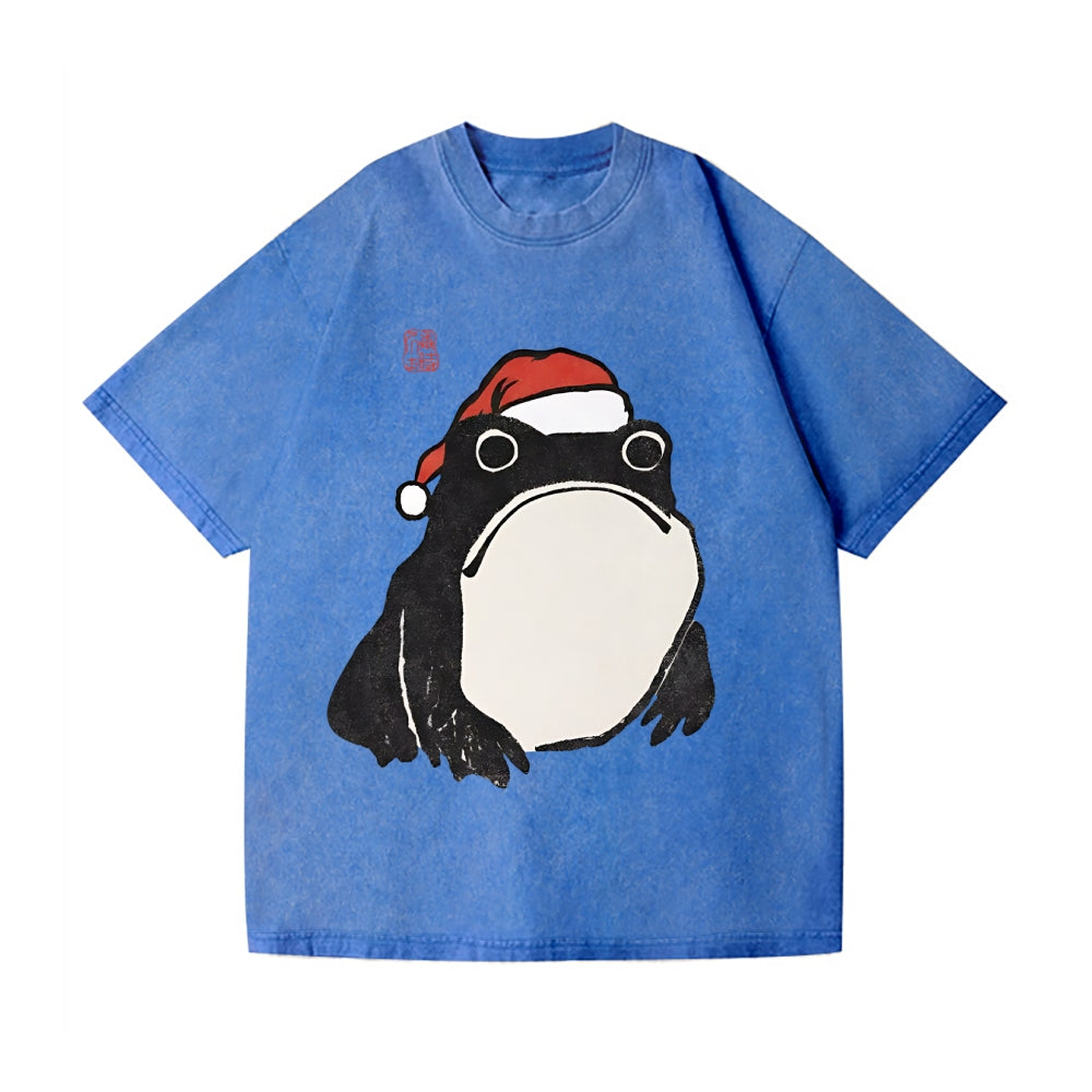 Christmas Matsumoto Hoji Inspired Vintage Wash Japanese Design T-Shirt