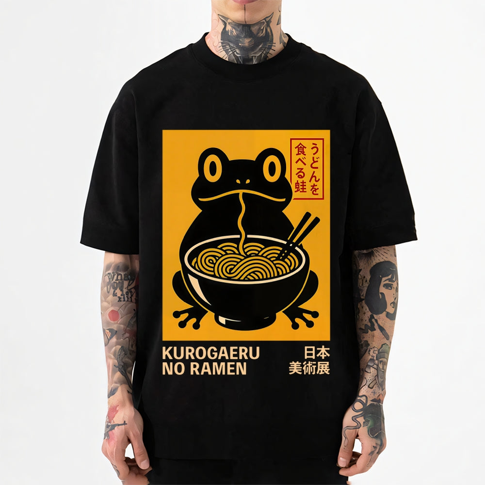 Frog Ramen Japanese Style Classic Tee