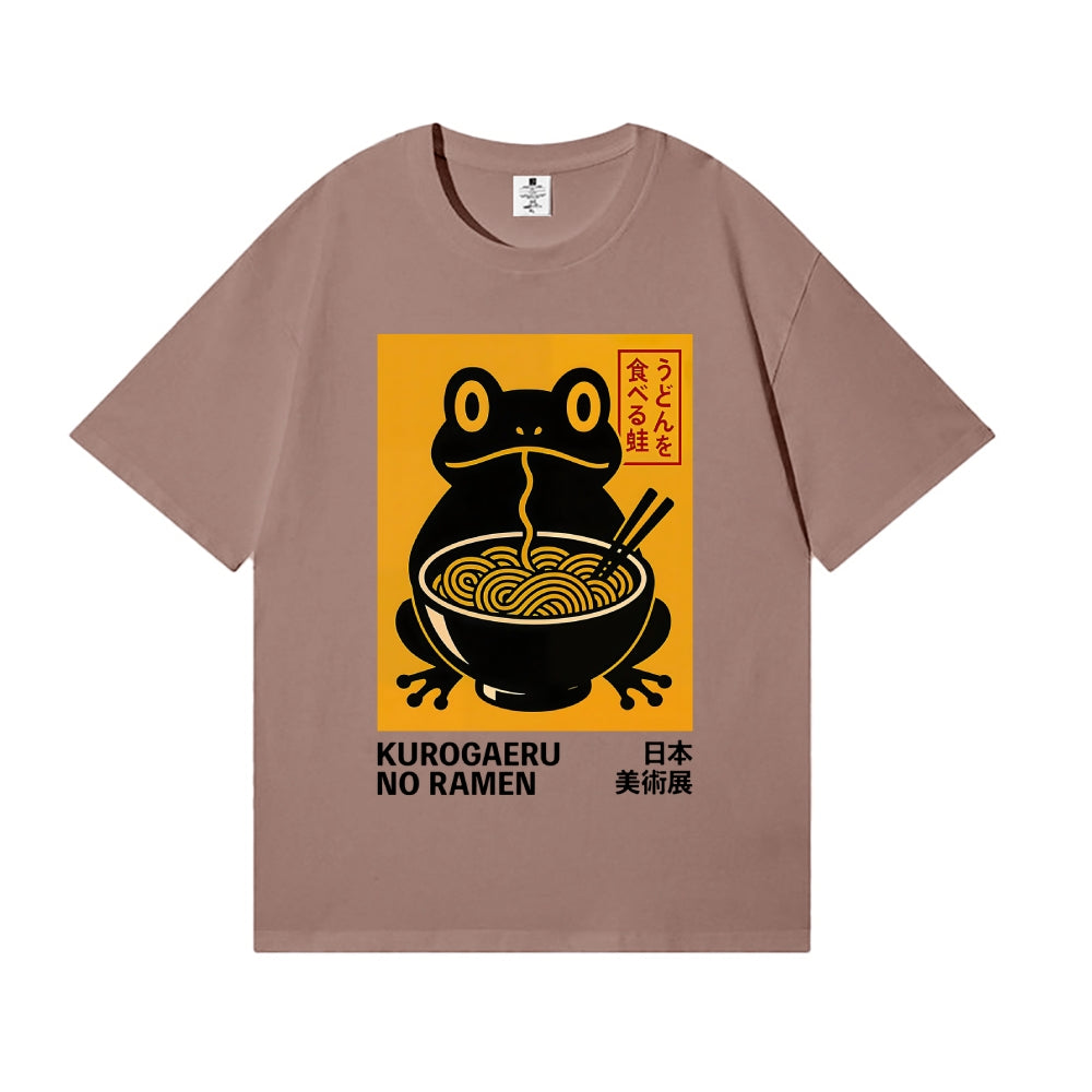 Frog Ramen Japanese Style Classic Tee