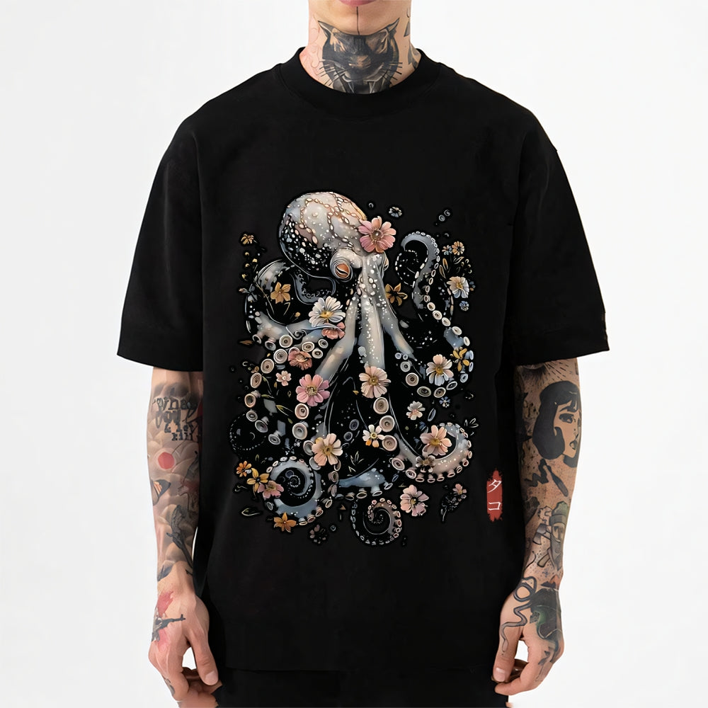 Octopus Japanese Style Classic Tee