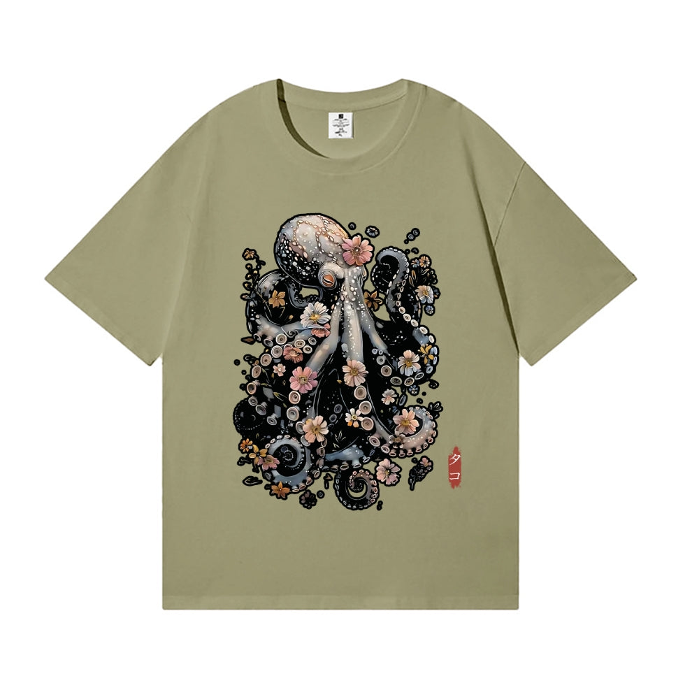 Octopus Japanese Style Classic Tee