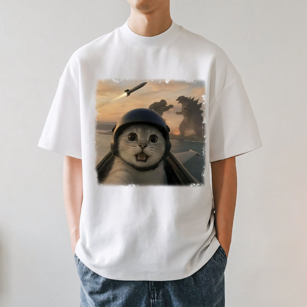 Kaiju Cat Japanese Style Classic Tee