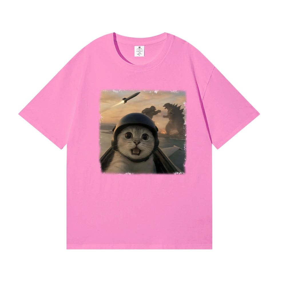 Kaiju Cat Japanese Style Classic Tee