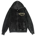 Osaka Tiger Vintage Wash Zip Hoodie