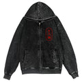 Tuna Fish Vintage Wash Zip Hoodie