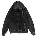 Fish Vintage Wash Zip Hoodie