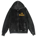 Osaka Vintage Wash Zip Hoodie