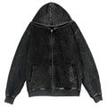 Tsukiji Fish Market Vintage Wash Zip Hoodie