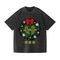Christmas Wu Tang Vintage Wash Japanese Design T-Shirt