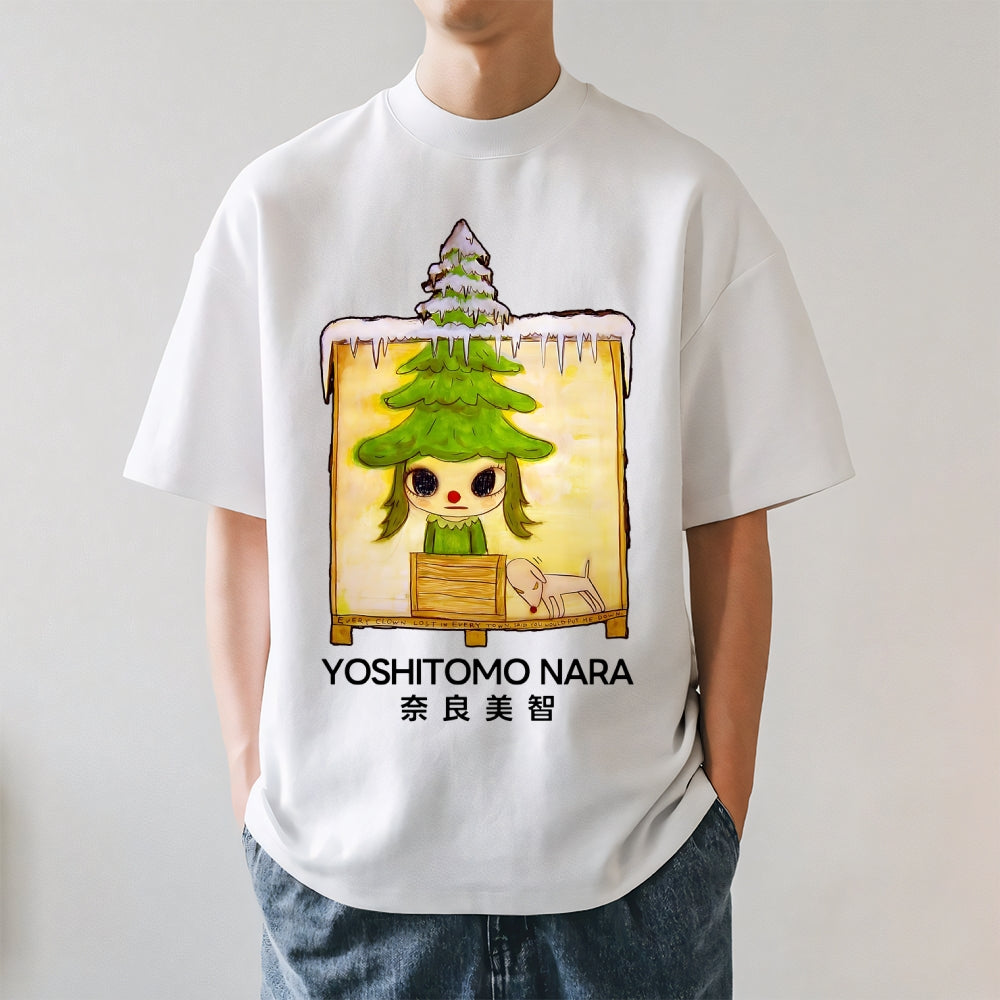 Christmas Yoshitomo Nara Japanese Style Classic Tee