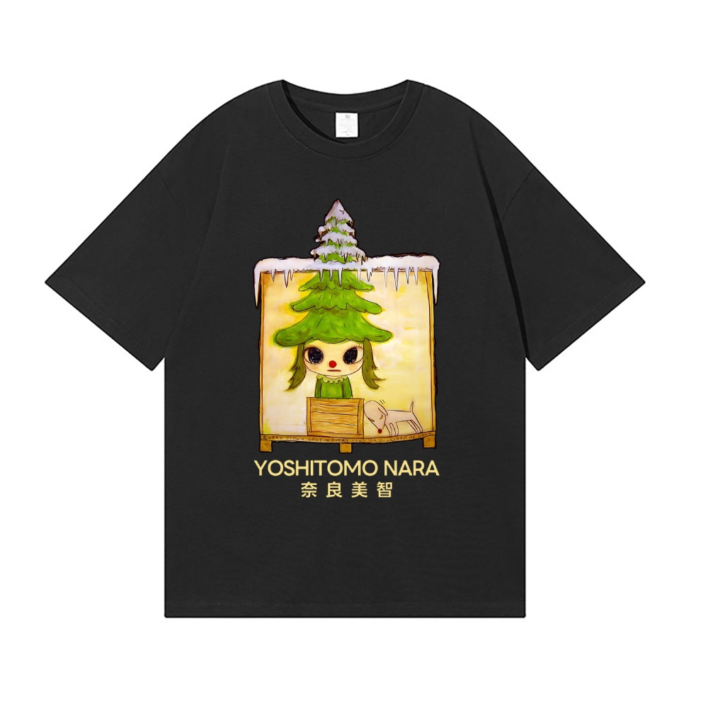 Christmas Yoshitomo Nara Japanese Style Classic Tee