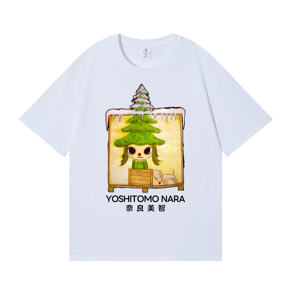 Christmas Yoshitomo Nara Japanese Style Classic Tee