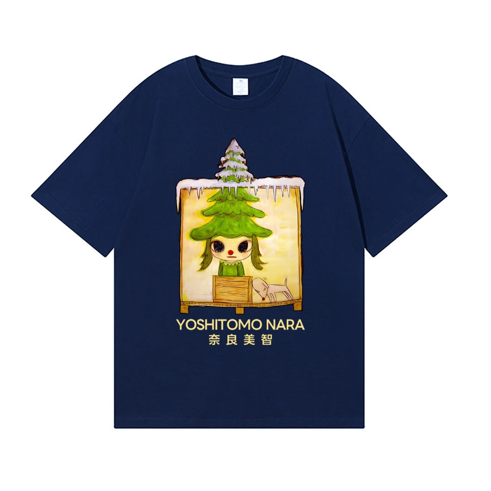 Christmas Yoshitomo Nara Japanese Style Classic Tee