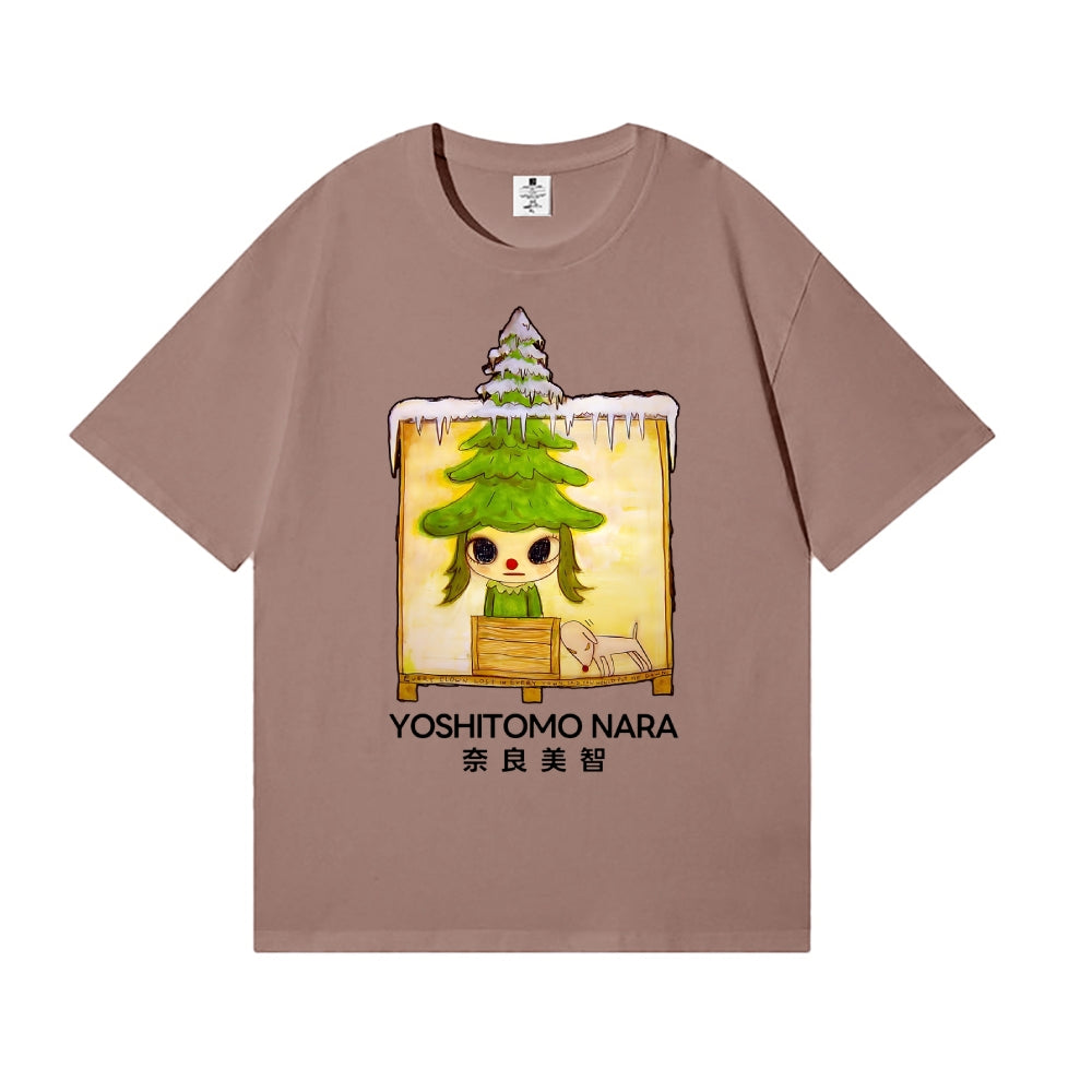 Christmas Yoshitomo Nara Japanese Style Classic Tee