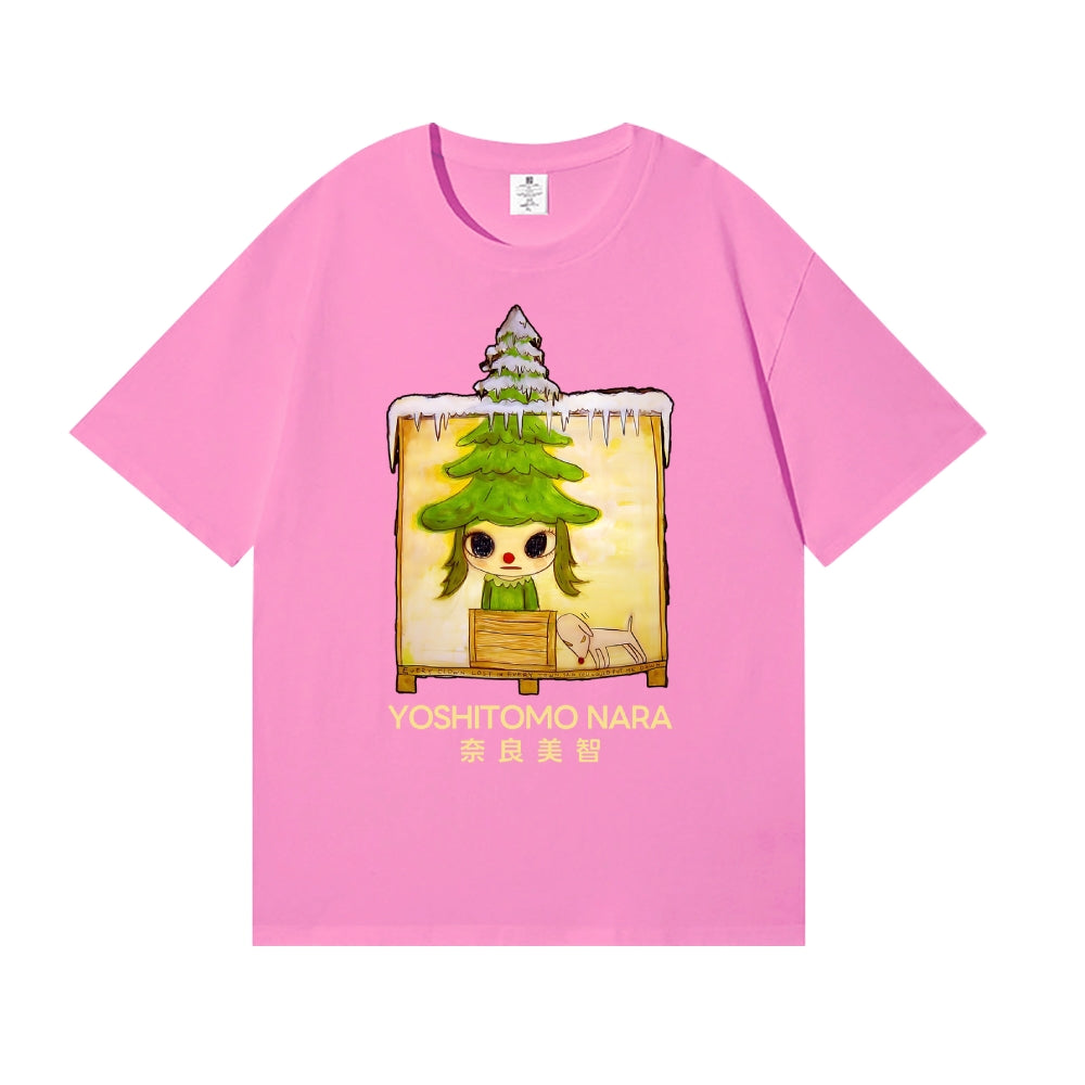 Christmas Yoshitomo Nara Japanese Style Classic Tee