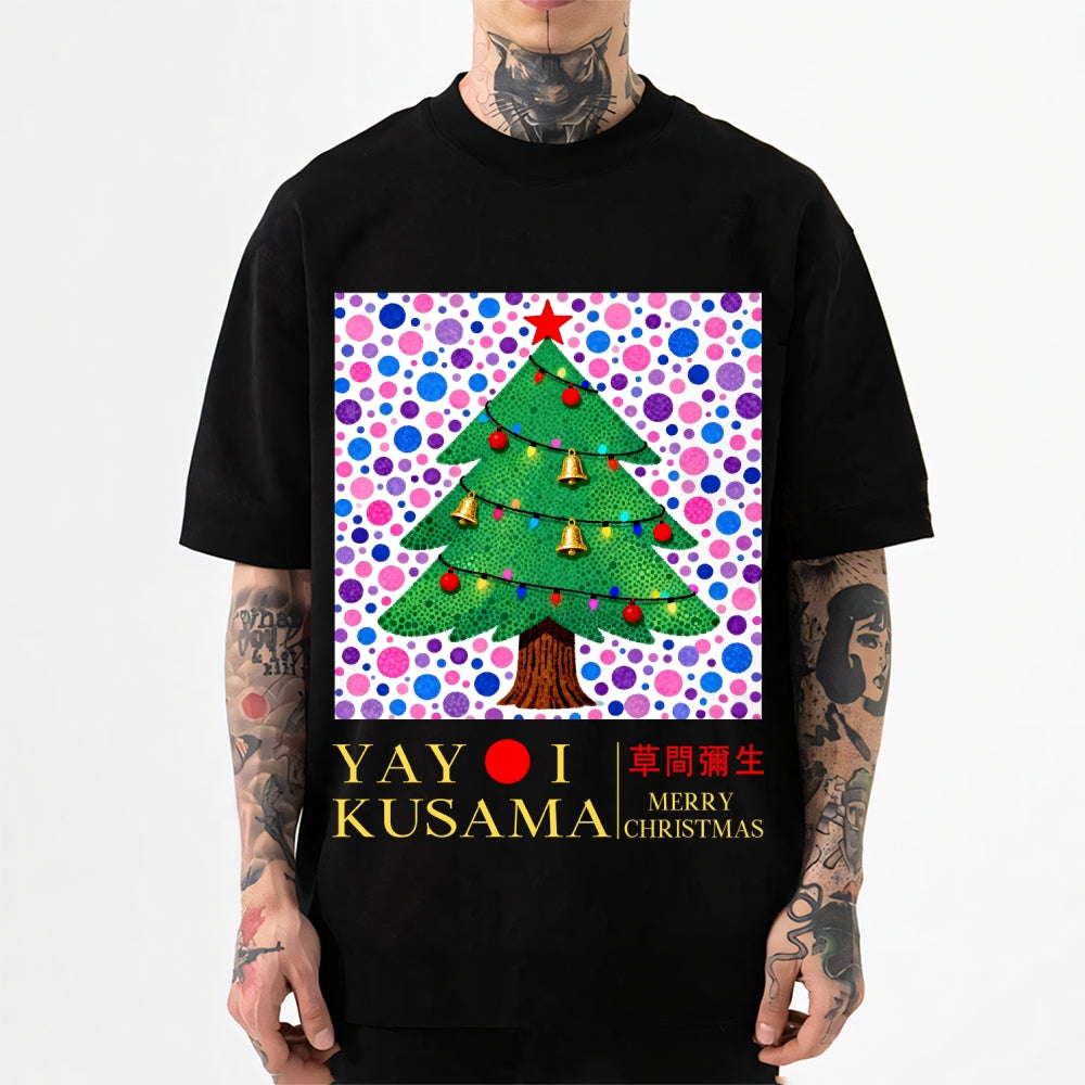 Christmas Yayoi Kusama Japanese Style Classic Tee