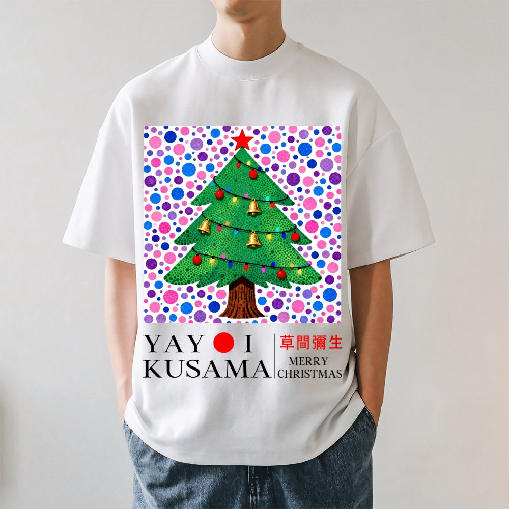 Christmas Yayoi Kusama Japanese Style Classic Tee