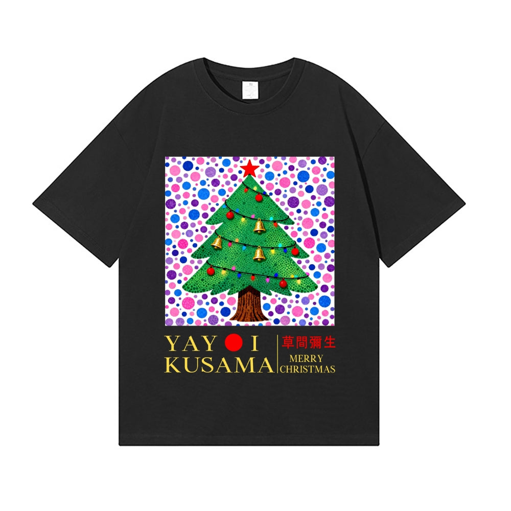 Christmas Yayoi Kusama Japanese Style Classic Tee